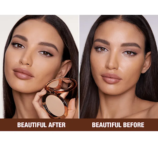 Пудра-вуаль для обличчя Charlotte Tilbury AIRBRUSH FLAWLESS FINISH AIRbrush-Effect Makeup Finishing Powder for Fair Skin Tones TRAVEL SIZE